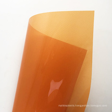 Best Selling A4 Size Rigid Orange PP Plastic Binding Cover Sheet